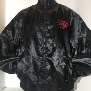 Vintage Satin Arizona Bowhunter  Ft. Tuthill AZ Full Zip Up Jacket nemesis 2XL